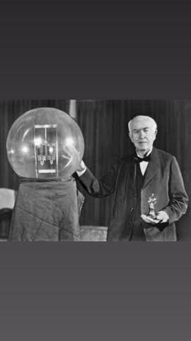 Edison inventa la lámpara