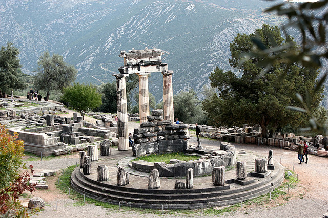 El Santuario de Delfos