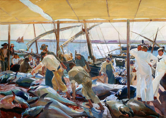 Ayamonte. La pesca del atún - Sorolla
