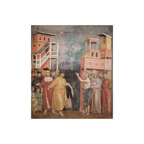 “San Francesco rinuncia agli averi”