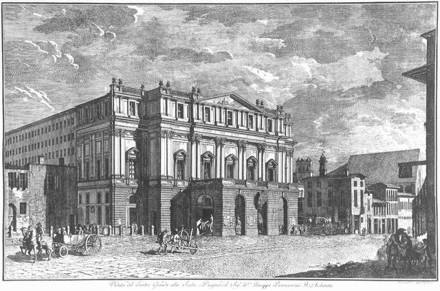 Inaugurazione del teatro alla Scala