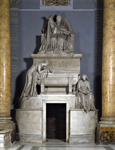 Monumento a Clemente XIV, Antonio Canova