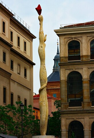 El pueblo español tiene un camino que conduce a una estrella - Alberto