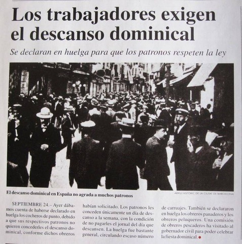 Llei del descans dominical