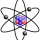 Stylised lithium atom