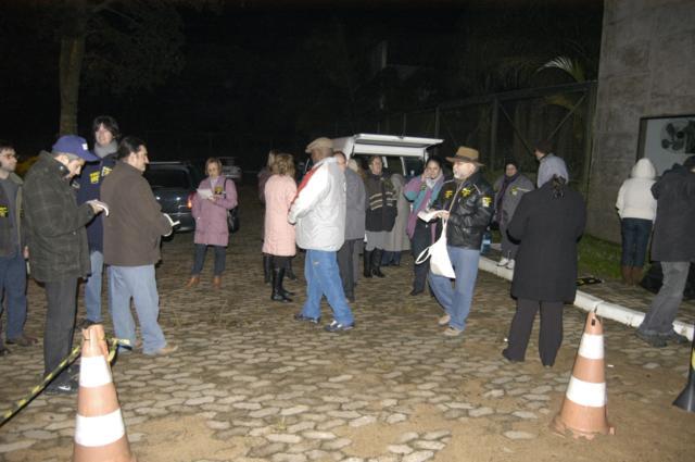 Bloqueio do Pórtico do Campus do Vale