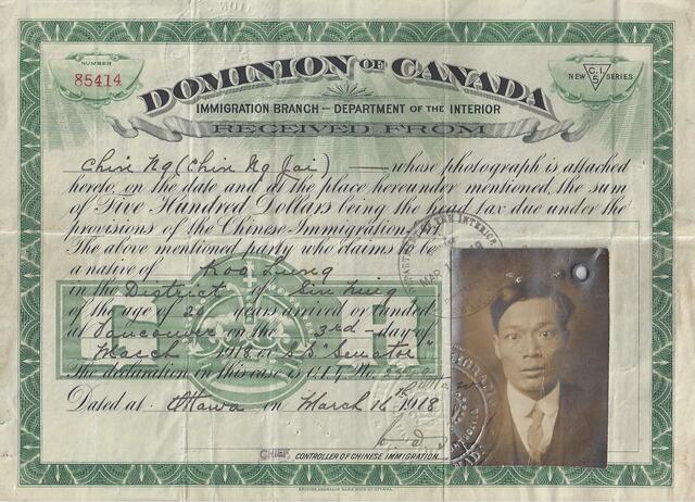 Canadian Apartheid: Chinese Immigrants