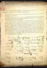 Acta de la Independencia Mexicana