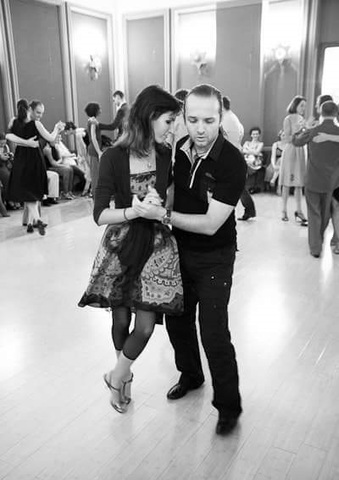 Reia cursurile de tango impreuna cu Catrinel