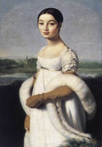 Mlle. Caroline Rivière, Jean Auguste Dominique Ingres