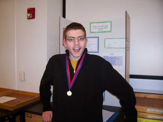 Me at the Science Fair