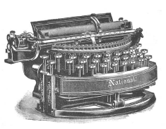 Máquina de escribir National