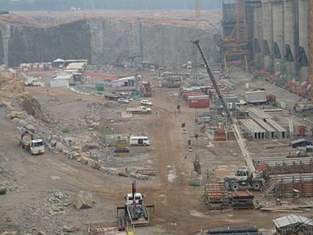 The construction boom ends