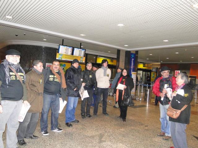 Entrega de carta aos parlamentares gaúchos