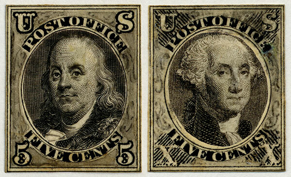 America implemented standardized stamps