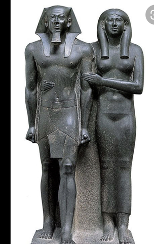 Micerino e la moglie khamerer-nebti