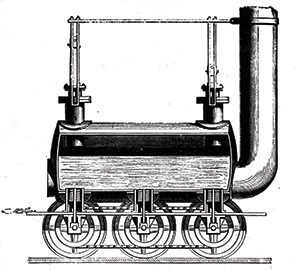 Stephenson’s Steam locomotive