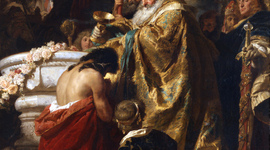 Timeline: Géza fejedelem (972-997); I. Szent István (997-1038); Szent László (1077-1095);