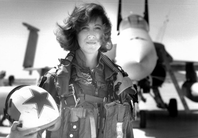First woman pilot