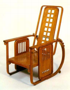 Sillón respaldo regulable, Josef Hoffmann