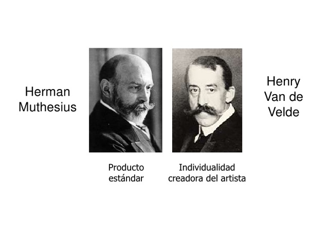 Polémica entre Muthesius y Van de Velde