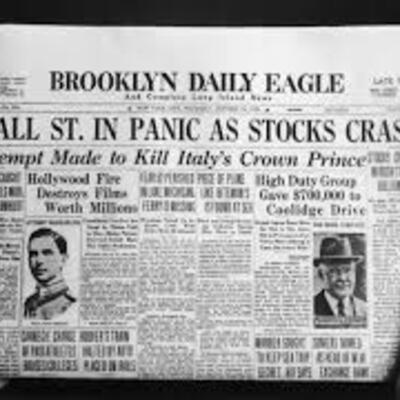 Timeline: Stock Market Crash
