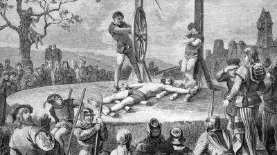 Poprava vojáků, kteří uprchli z bitvy u Lützenu