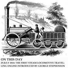 Stephenson’s Steam locomotive
