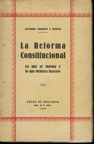 Reforma constitucional