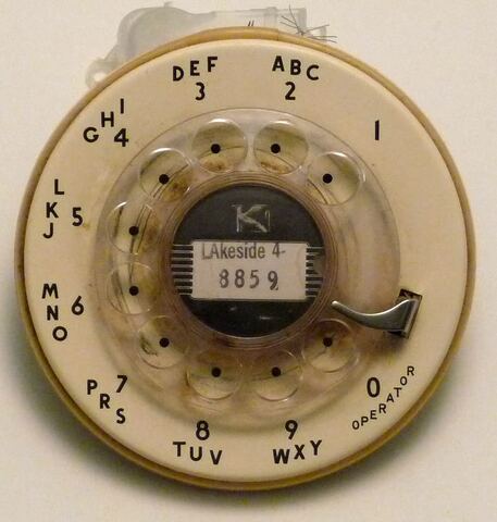 Telephone numbers were made