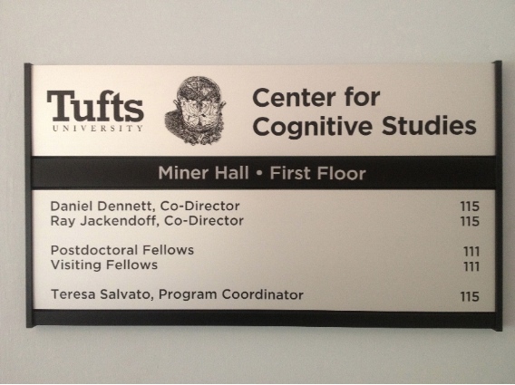Dennett appointed director of the Center for Cognitive studies