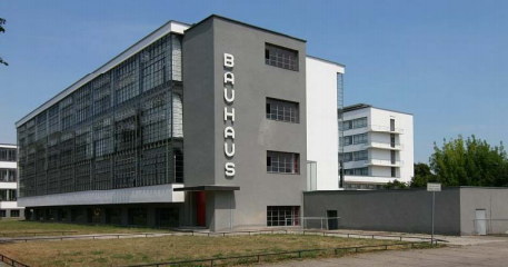 Edificio de la Bauhaus en Dessau, Walter Gropius