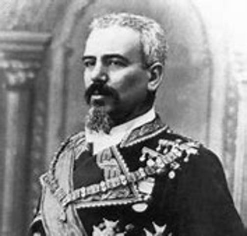 General Martinez Campos proclama Rey a Alfonso XII, hijo de Isabel II