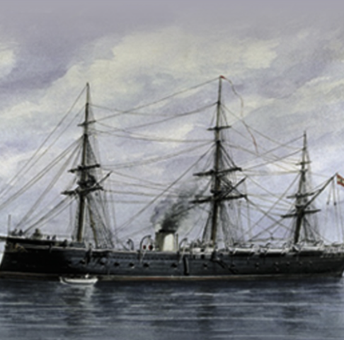 La vuelta al mundo en la Numancia