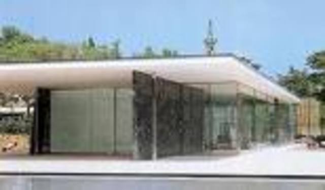 1929 LUDWING VAN DER ROHE  Pabellon aleman