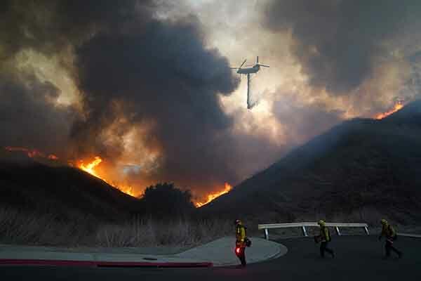 California Fires Cause Power Outages