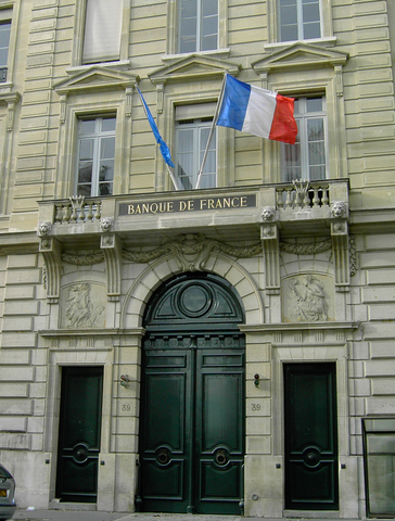 Banque de France (green)