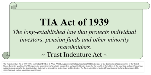 Trust Indenture Act