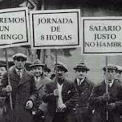Timeline: Movimientos Obreros en los siglos XIX Y XX - Jimena Sandoval