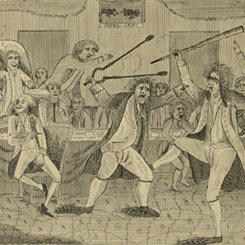 Matthew Lyon and Roger Griswold fight in House