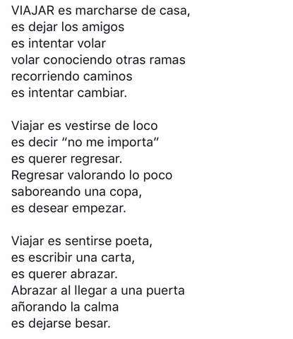 Viajar es.