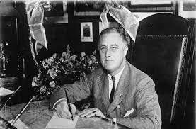 FDR Reelected into Office