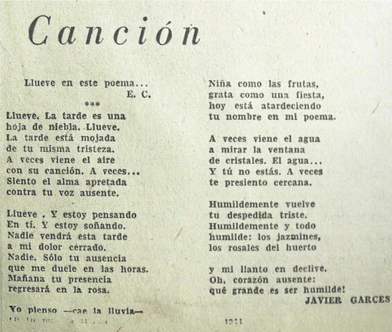 Canción.