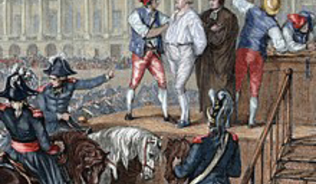 Ejecución de Luis xvI.