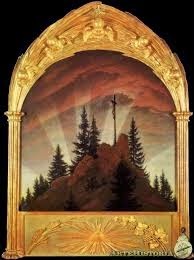 Cruz de la montaña  -Altar de Taschen . David Friedrich