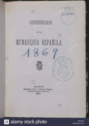 CONSTITUCIÓN DE 1869