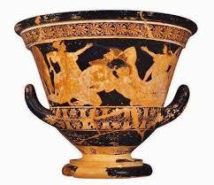 Cratere con Eracle e Anteo