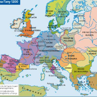 Timeline: La Formació d'Europa (1ª Etapa)