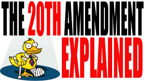 20th amendment