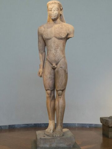 Kouros di capo Sounion